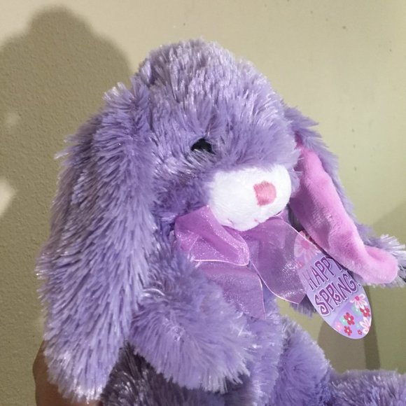 Purple Fuzzy Rabbit - Picture 3 of 9